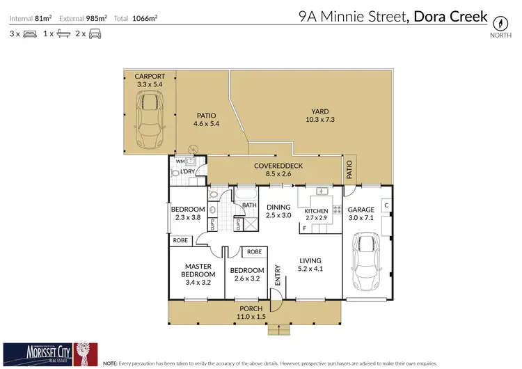 Floorplan of Homely house listing, 9A Minnie Street, Dora Creek NSW 2264