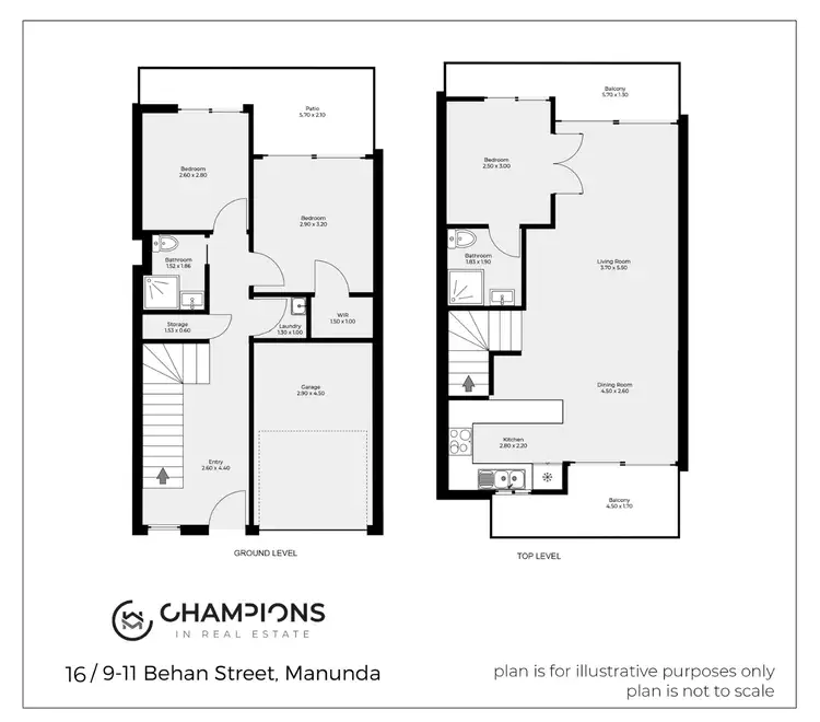 Floorplan of Homely unit listing, 16/9-11 Behan Street, Manunda QLD 4870