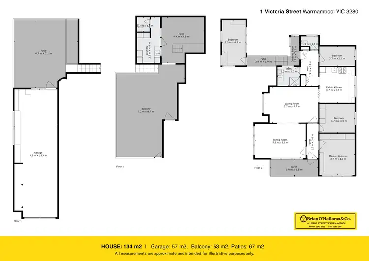 Floorplan of Homely house listing, 1 Victoria Street, Warrnambool VIC 3280