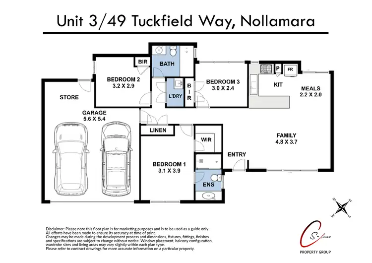 Floorplan of Homely house listing, 3/49 Tuckfield Way, Nollamara WA 6061