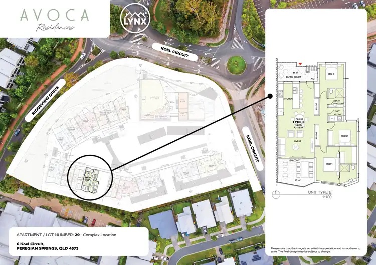 Floorplan of Homely apartment listing, 29/6 KOEL CIRCUIT, Peregian Springs QLD 4573