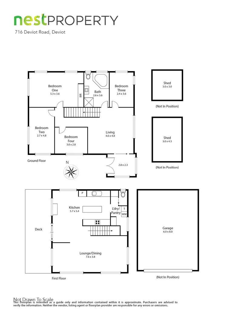 Floorplan of Homely house listing, 716 Deviot Road, Deviot TAS 7275
