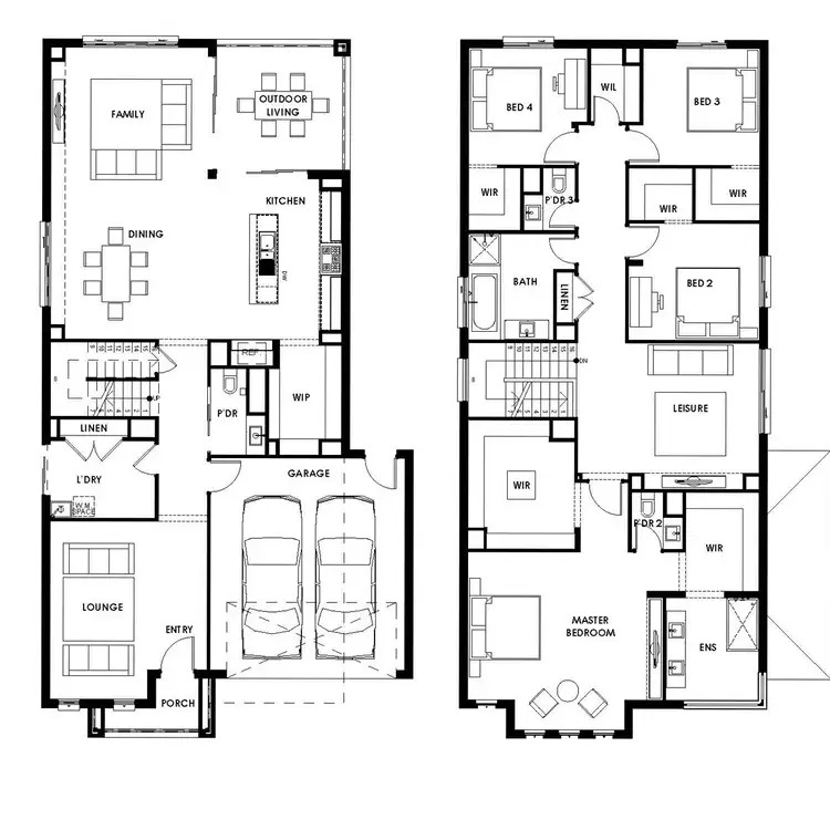 Floorplan of Homely house listing, Lot 38 Werrakata Avenue, Wollert VIC 3750
