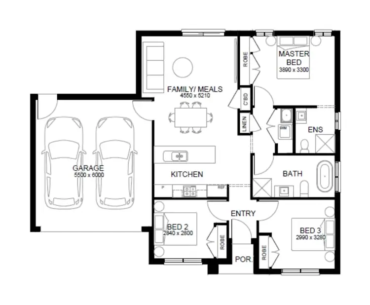 Floorplan of Homely house listing, Lot 1020 Aurora Drive, Cranbourne West VIC 3977