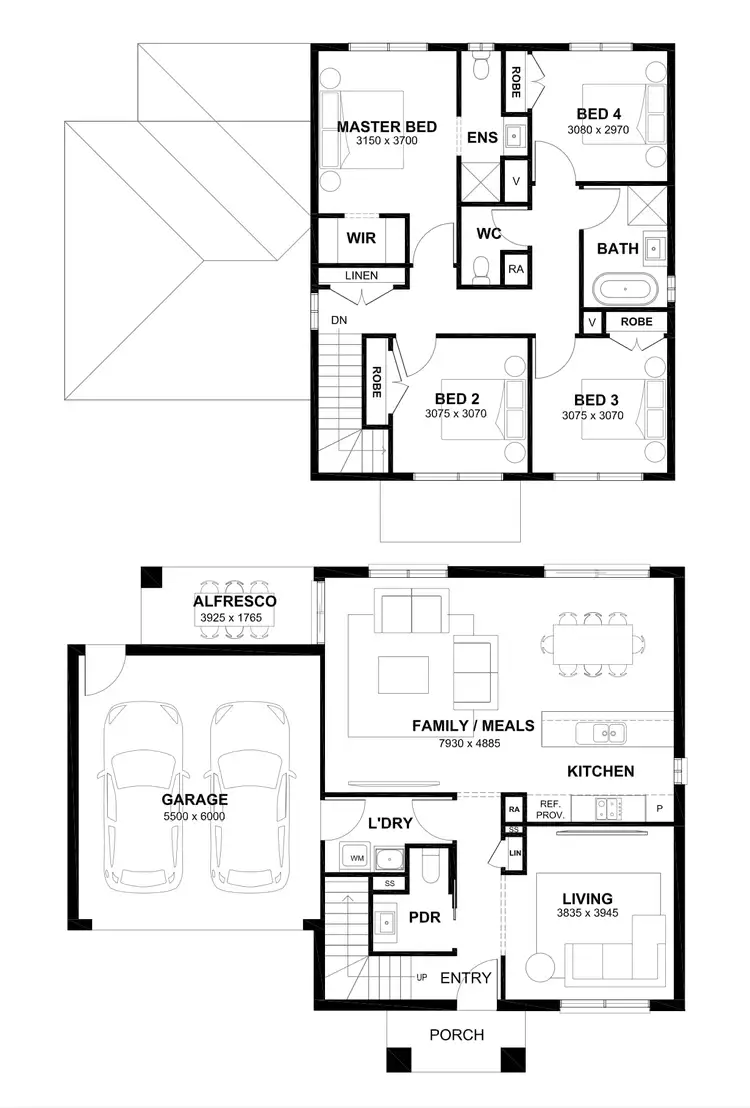 Floorplan of Homely house listing, Lot 1021 Aurora Drive, Cranbourne West VIC 3977