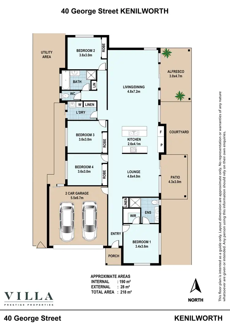 Floorplan of Homely house listing, 40 George Street, Kenilworth QLD 4574