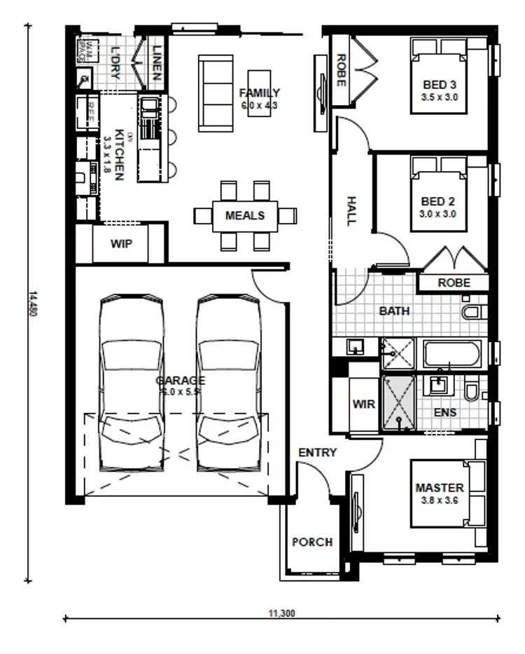 Floorplan of Homely house listing, Lot 5429 Forage Drive, Clyde North VIC 3978