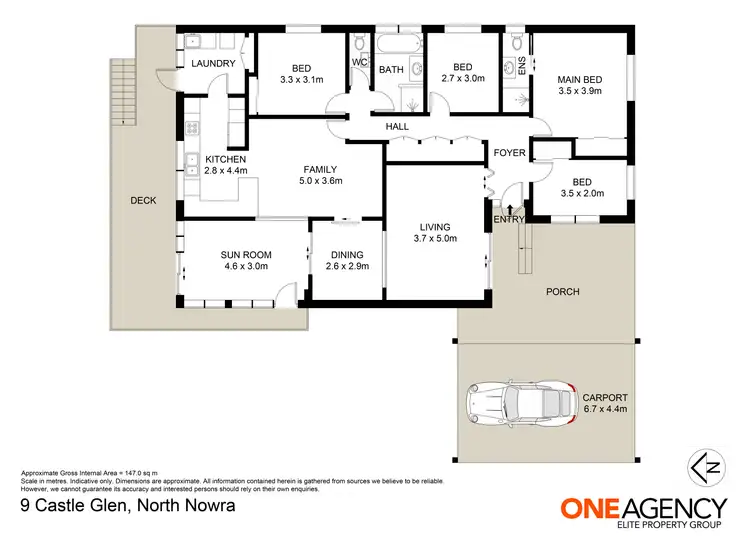 Floorplan of Homely house listing, 9 Castle Glen, North Nowra NSW 2541