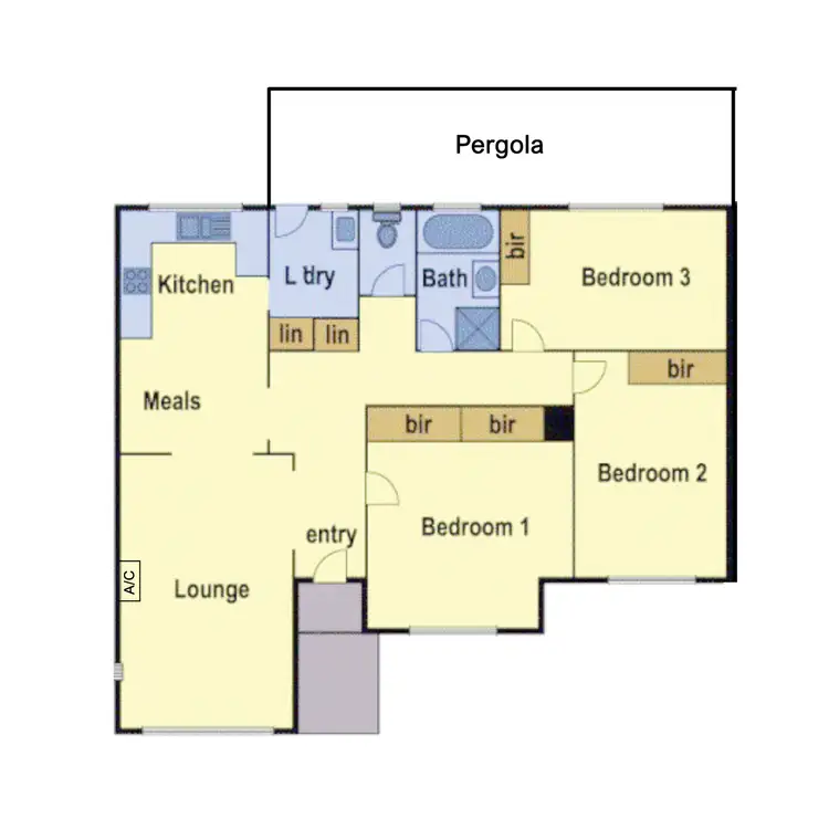 Floorplan of Homely house listing, 21 Club Avenue, Kingsbury VIC 3083