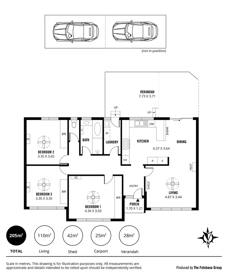 Floorplan of Homely house listing, 36 Elgin Avenue, Christies Beach SA 5165