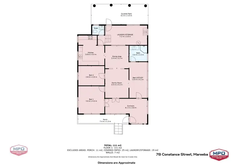 Floorplan of Homely house listing, 78 Constance Street, Mareeba QLD 4880