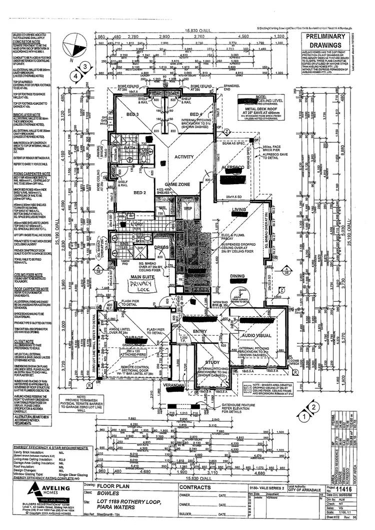 Floorplan of Homely house listing, 11 Rothery Loop, Piara Waters WA 6112