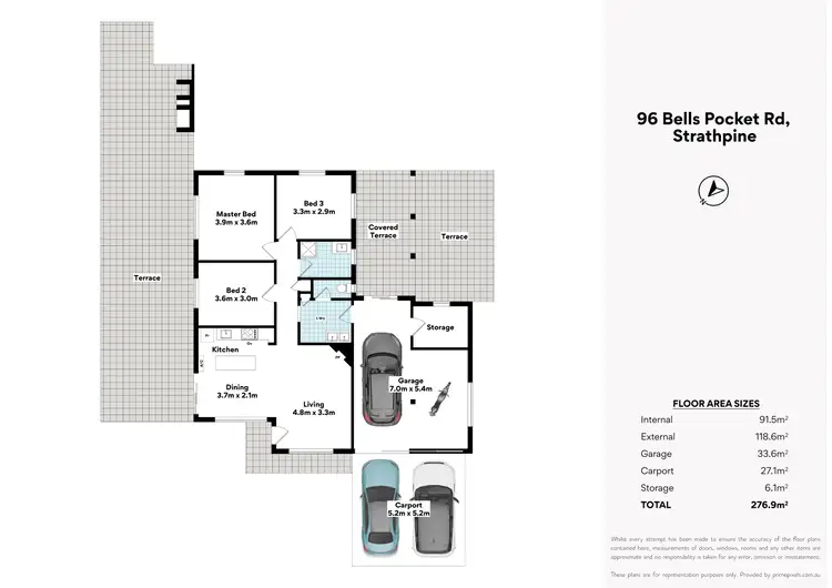 Floorplan of Homely house listing, 96 Bells Pocket Road, Strathpine QLD 4500