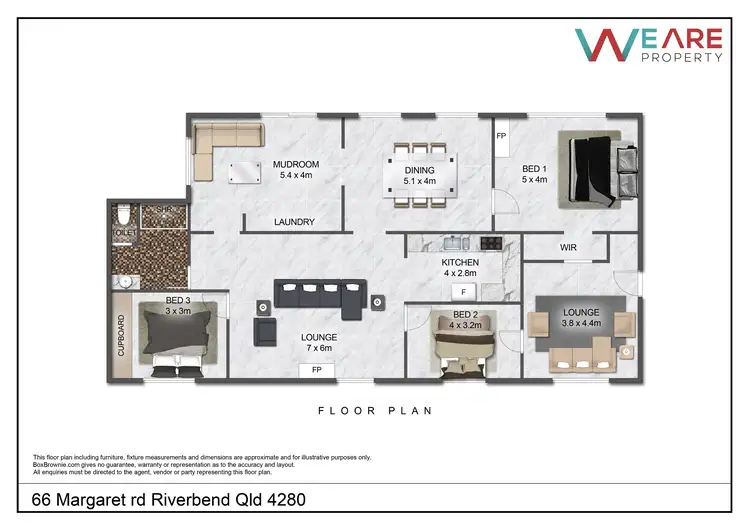 Floorplan of Homely house listing, 66-80 Margaret Road, Riverbend QLD 4280
