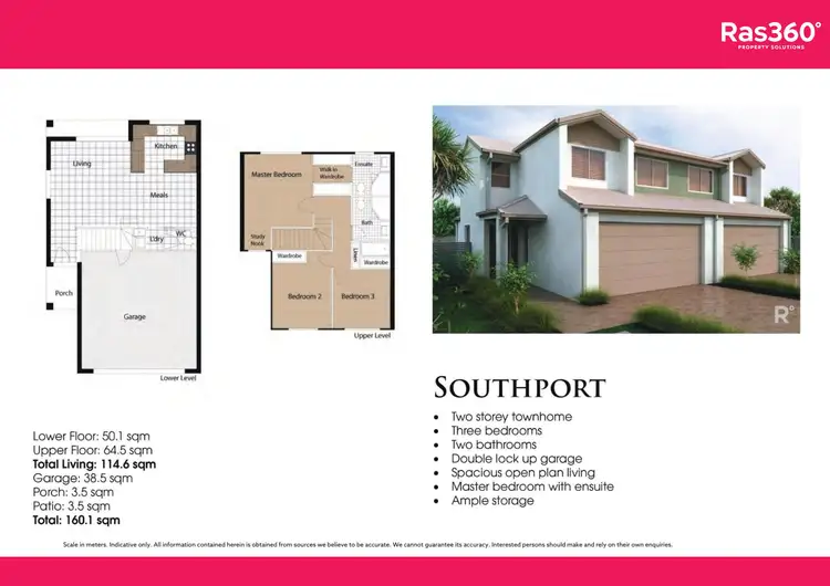 Floorplan of Homely townhouse listing, 22/26 Yaun Street, Coomera QLD 4209