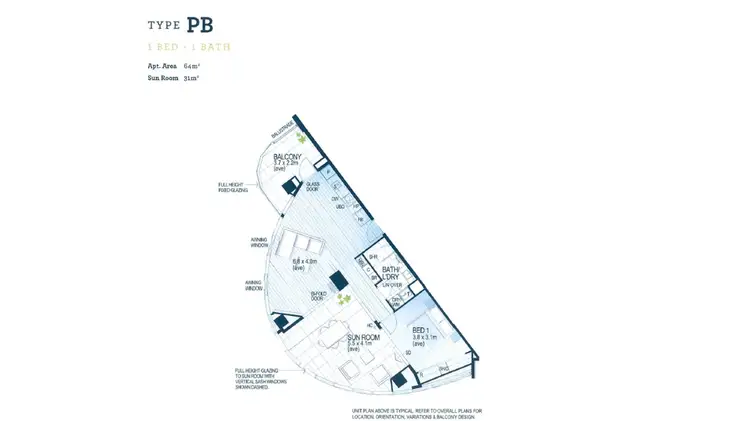 Floorplan of Homely apartment listing, 202/99 Mill Point Road, South Perth WA 6151