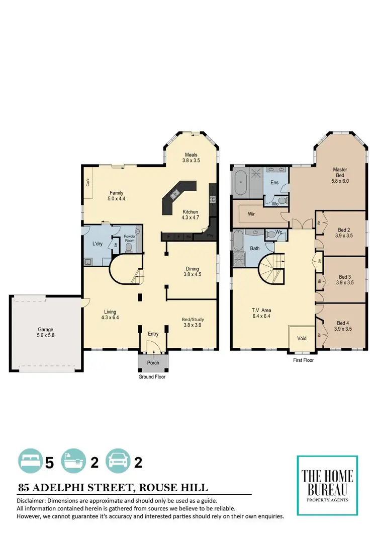 Floorplan of Homely house listing, 85 Adelphi Street, Rouse Hill NSW 2155