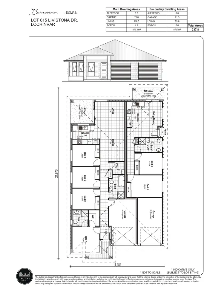 Floorplan of Homely house listing, Address available on request