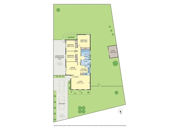 Floorplan of Homely house listing, 5 Brett Place, Wyndham Vale VIC 3024
