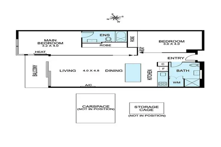 Floorplan of Homely apartment listing, 15/4 Victoria Street, Windsor VIC 3181