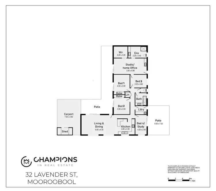 Floorplan of Homely house listing, 32 Lavender Street, Mooroobool QLD 4870