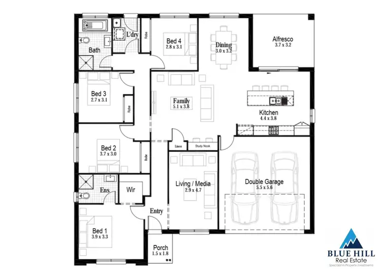 Floorplan of Homely house listing, Address available on request