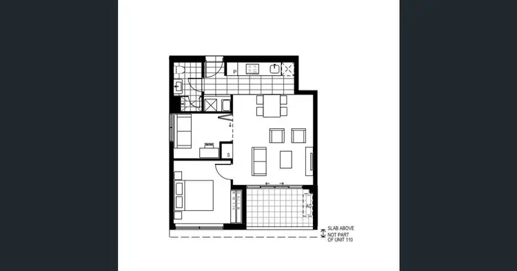 Floorplan of Homely apartment listing, 110/1 Magdalene Terrace, Wolli Creek NSW 2205