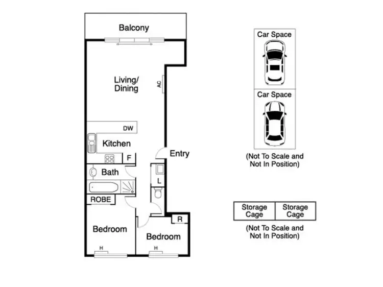 Floorplan of Homely apartment listing, 6/39-47 Peel Street, West Melbourne VIC 3003