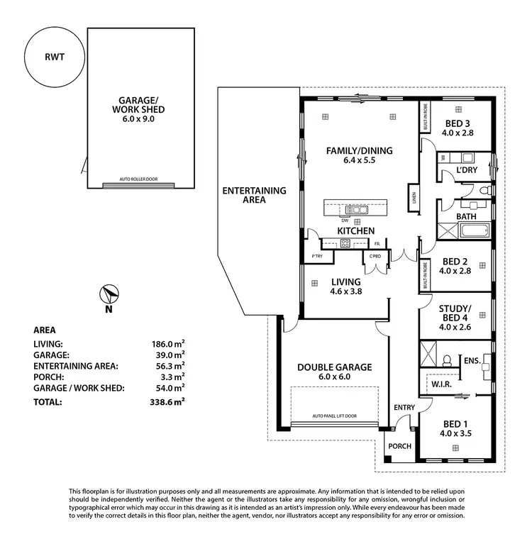 Floorplan of Homely house listing, 11 Willowbark Crescent, Murray Bridge SA 5253