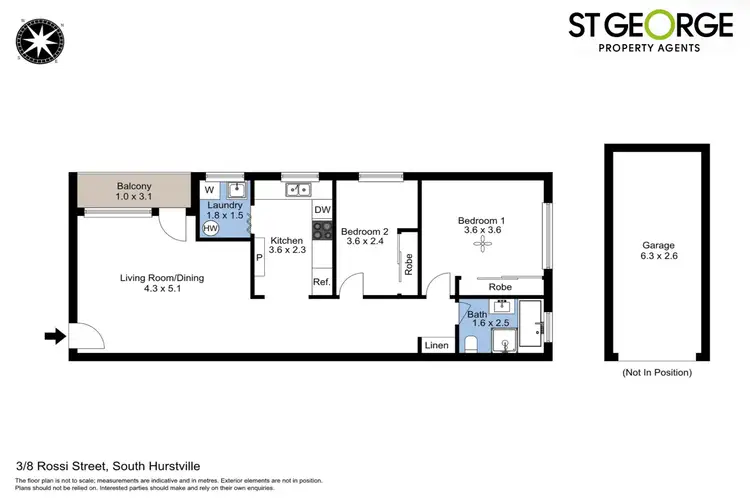 Floorplan of Homely apartment listing, Address available on request