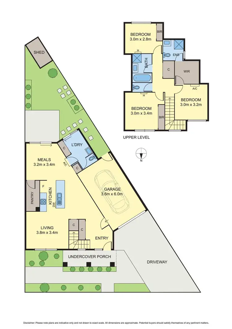 Floorplan of Homely townhouse listing, 19 Paior Circuit, Epping VIC 3076