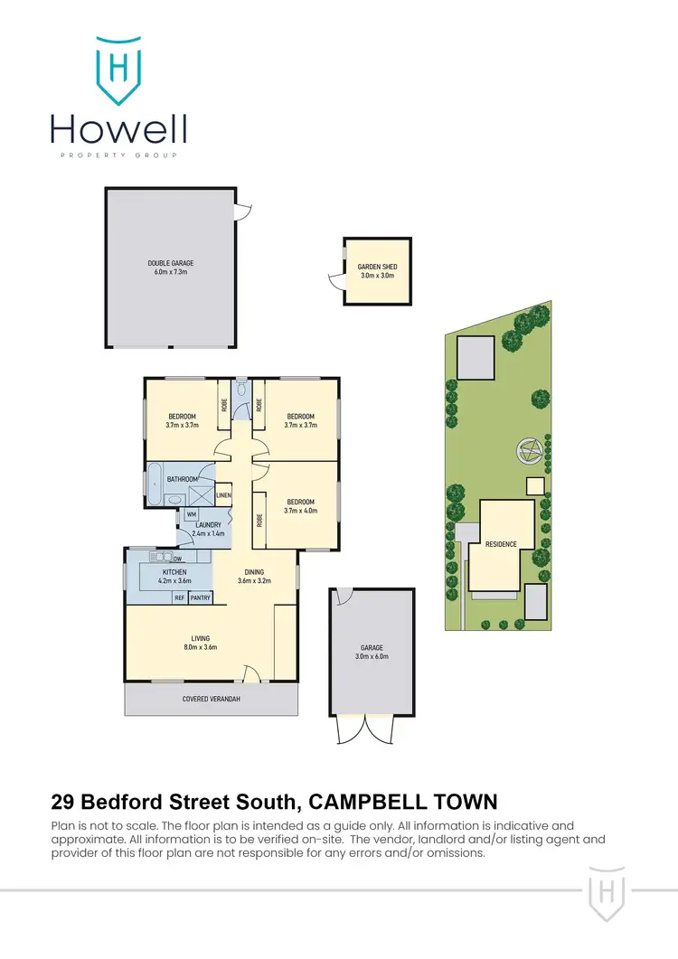 Floorplan of Homely house listing, 29 Bedford Street South, Campbell Town TAS 7210