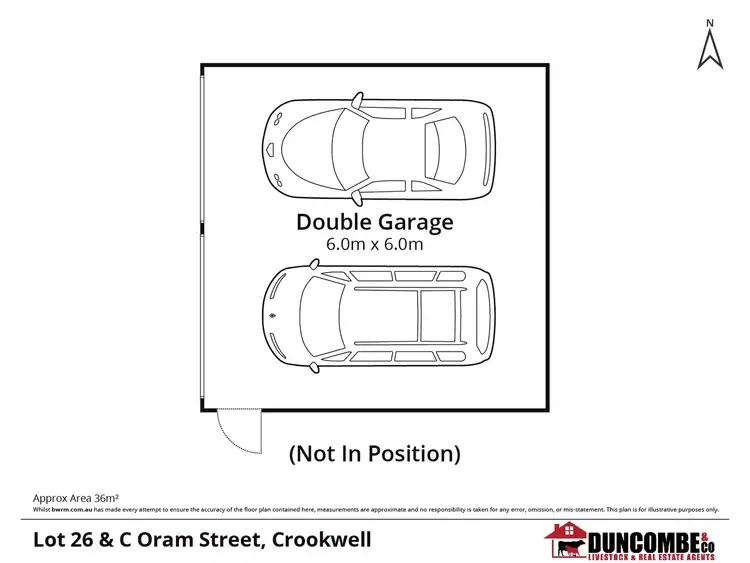 Floorplan of Homely land listing, 14-16 Oram Street, Crookwell NSW 2583