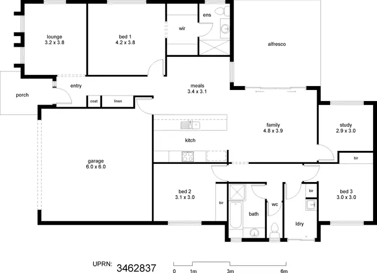 Floorplan of Homely house listing, Address available on request