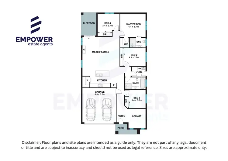 Floorplan of Homely house listing, Address available on request