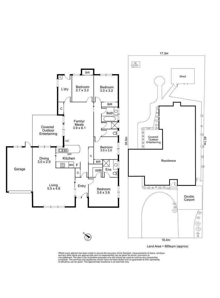 Floorplan of Homely house listing, 63 Weeden Drive, Vermont South VIC 3133