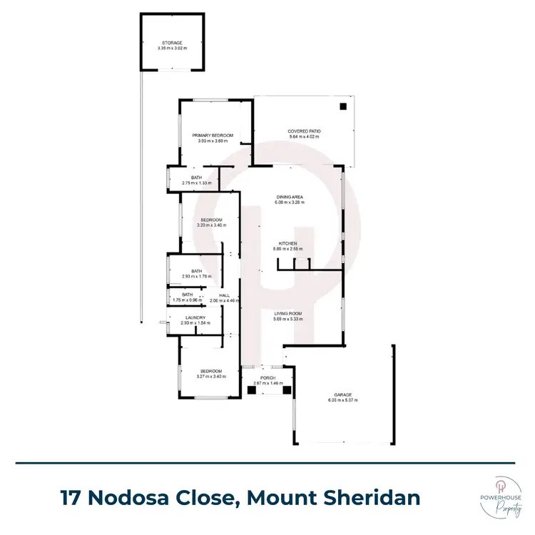 Floorplan of Homely house listing, 17 NODOSA CLOSE, Mount Sheridan QLD 4868