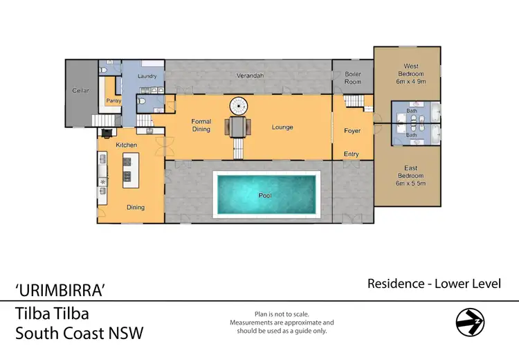 Floorplan of Homely rural property listing, 49 Mount Dromedary Trail, Tilba Tilba NSW 2546