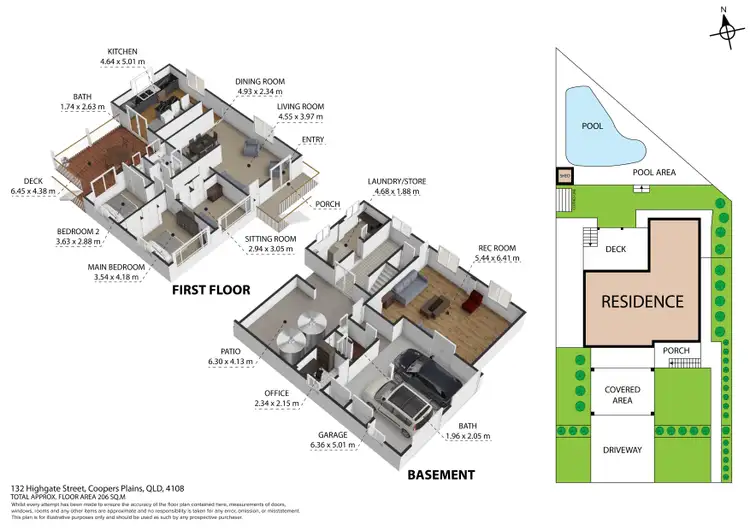 Floorplan of Homely house listing, 132 Highgate Street, Coopers Plains QLD 4108