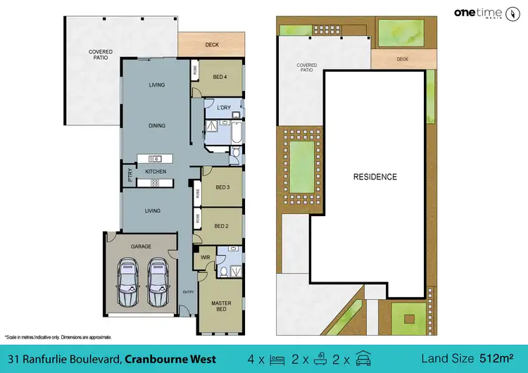 Floorplan of Homely house listing, 31 RANFURLIE BOULEVARD, Cranbourne West VIC 3977
