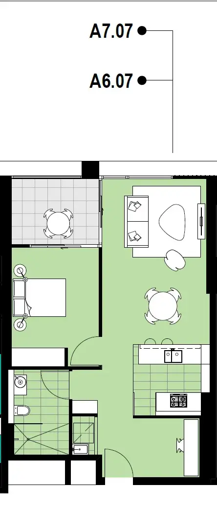 Floorplan of Homely apartment listing, 807/46 Savona Drive, Wentworth Point NSW 2127