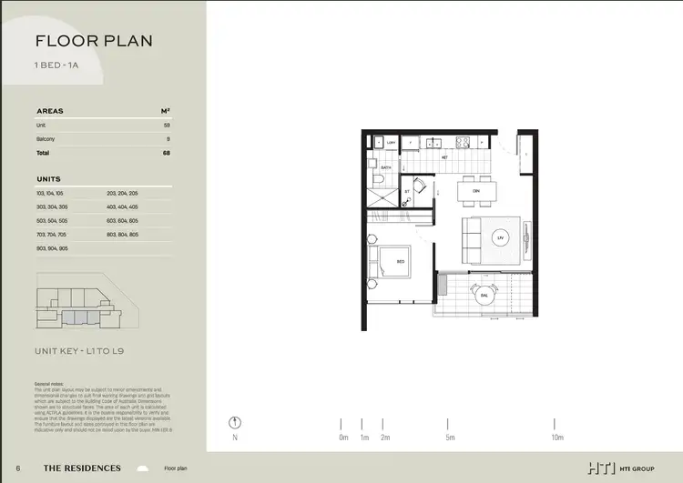 Floorplan of Homely apartment listing, 92/122 MacArthur Avenue, Turner ACT 2612