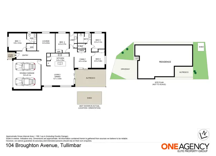 Floorplan of Homely house listing, 104 Broughton Avenue, Tullimbar NSW 2527