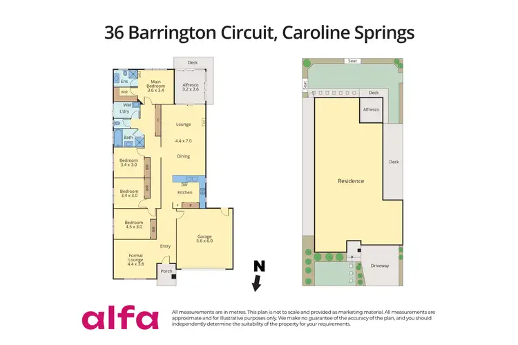 Floorplan of Homely house listing, 36 Barrington Circuit, Caroline Springs VIC 3023