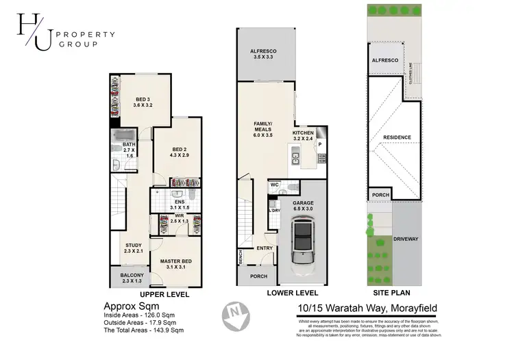 Floorplan of Homely townhouse listing, 10/15 Waratah Way, Morayfield QLD 4506