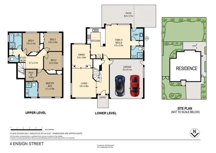 Floorplan of Homely house listing, 4 Ensign Street, Carindale QLD 4152