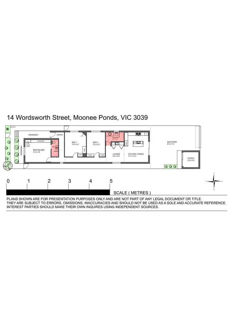 Floorplan of Homely house listing, 14 Wordsworth Street, Moonee Ponds VIC 3039