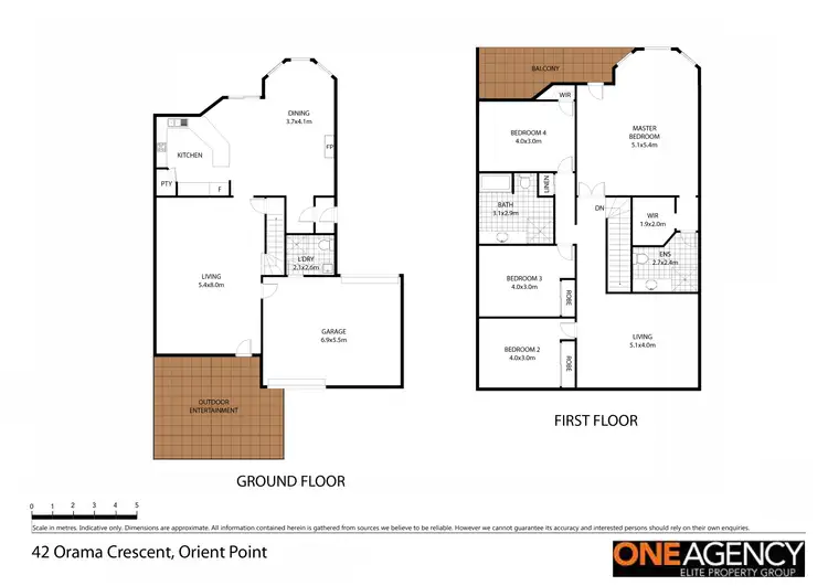 Floorplan of Homely house listing, 42 Orama Crescent, Orient Point NSW 2540