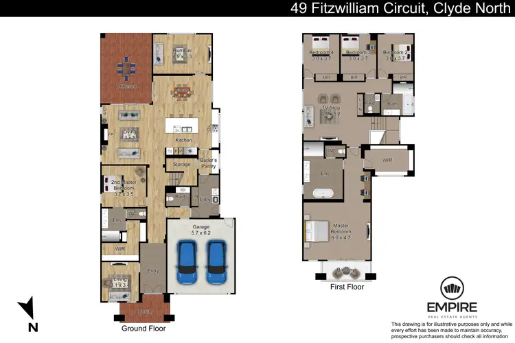 Floorplan of Homely house listing, 49 Fitzwilliam Circuit, Clyde North VIC 3978