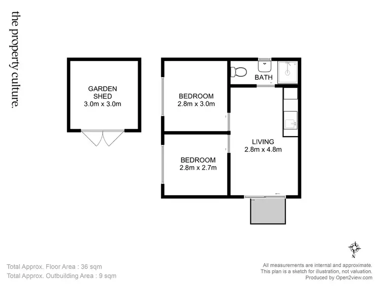 Floorplan of Homely unit listing, 188a Glen Rd, Ranelagh TAS 7109